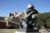 Památník vojáků z kmene Navajo...