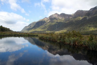 Lodí fjordem Milford Sound
